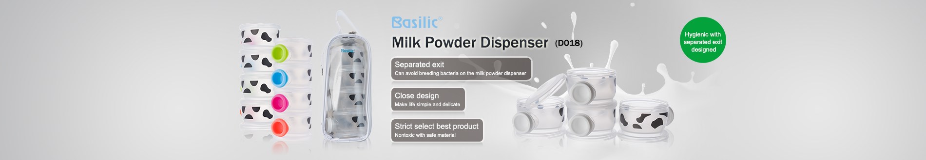 Milk powder dispenser (D018)